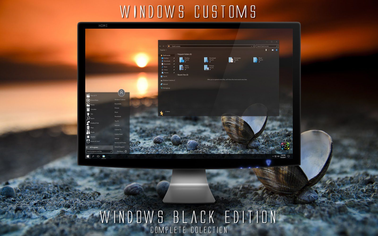 Download Windows 10 Pro Black Edition ISO