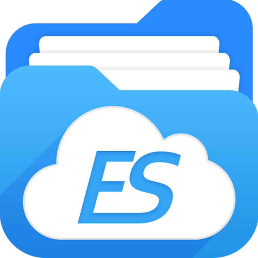 Version 1: "Screenshot of ES File Explorer for Android, showcasing its features. Download ES File Explorer File Manager Mod APK for enhanced functionality."