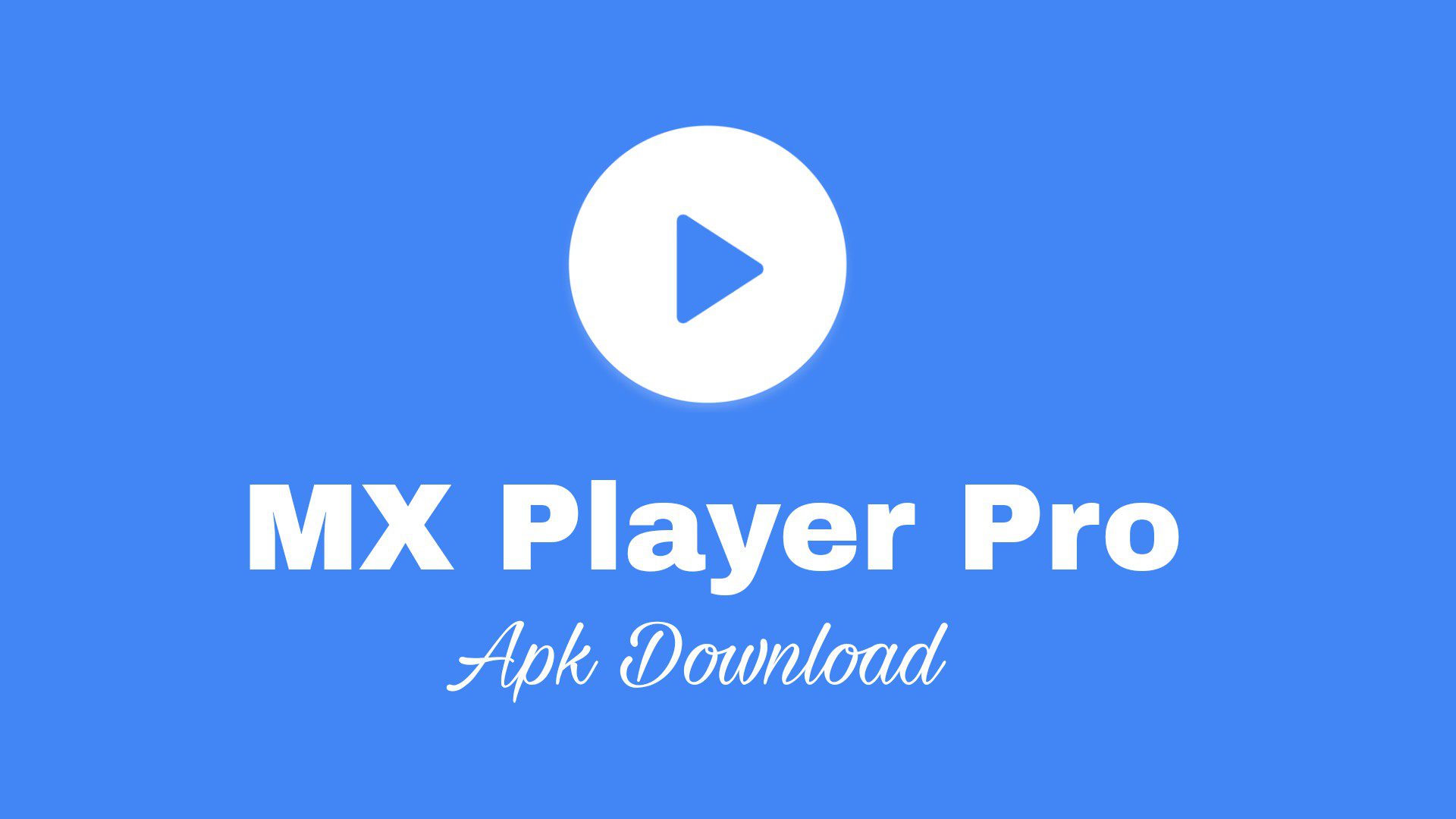 "Image: MX Player Pro APK download. Alt text: A cracked version of MX Player Pro, available for download as an APK file."
