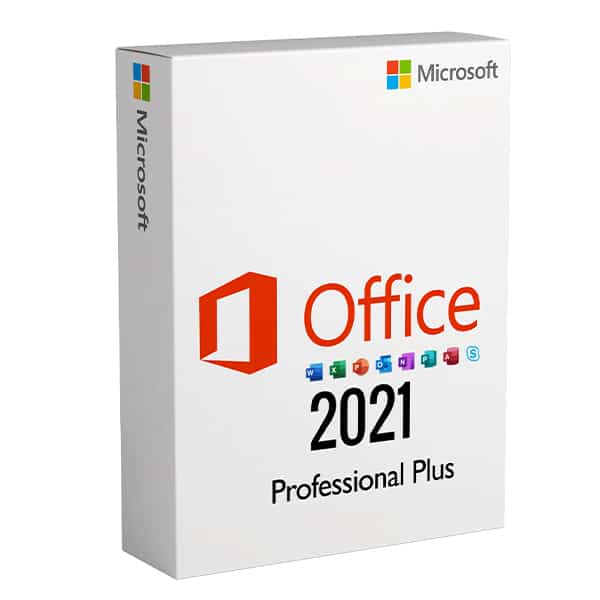 Microsoft Office 2021 Professional Plus: The latest version of Microsoft Office with advanced features and tools.