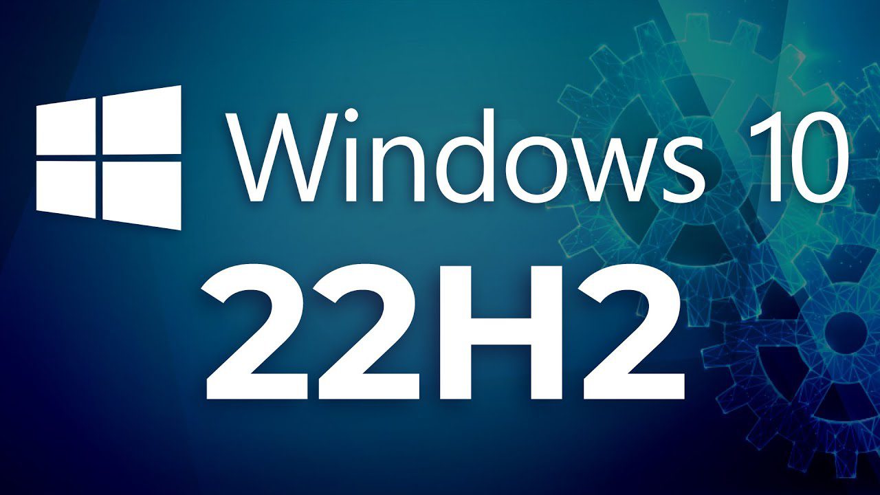 Version 1: Windows 10 22H2 update available for download as ISO file.