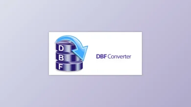1. Screenshot of DBF Converter software interface for converting DBF files to other formats.