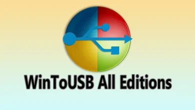 WinToUSB 2.0.0.10 full version software interface displaying options for creating bootable USB drives.