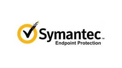 Syntec logo with a check mark, representing Symantec Endpoint Protection.